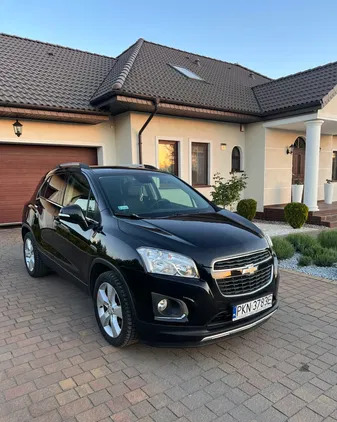 chevrolet konin Chevrolet Trax cena 42500 przebieg: 113677, rok produkcji 2013 z Konin